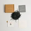 Sieradenzakken 100 stks verkopen diy kraft cadeaubozen wit/bruin/zwart papier kleine zeepkast kartonnen mini -verpakking doos