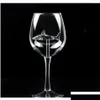 Wine Glasses Red - Lead Titanium Crystal Glass Elegance Original Shark With Inside Long Stemmed Glasre Nh0X5 Drop Delivery Home Gard Otubv