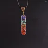 Pendant Necklaces Free From 1Pc Merkaba 7 Chakras Crystal Stones Orgone Ant Copper Energy Accumulator Orgonite Hex Chakra Necklace Unisex
