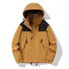 Vestes pour hommes 2023 coupe-vent imperméable camping randonnée veste femmes hommes printemps automne à capuche en plein air bouffant unisexe coupe-vent manteau