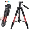 Treppiedi ZOMEI Q111 professionale portatile da viaggio in alluminio treppiede per fotocamera testa panoramica per reflex DSLR fotocamera digitale a tre colori 230419