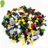 Car mixed buckle 100pcs mixed plastic clip car interior fixed door fender nylon screw full model car buckle tree buckle