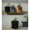 Planters & Pots 2-10 Gallon Grow Bags Felt Gardening Non-Woven Fabric Grows Pot Vegetable Growing Planter Garden Flower Planting Pots Dhcrn