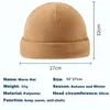 Basker 7 färger Bonnet Skullcap Män kvinnor manschetterade mössa vandringslock fleece hattar jagar militär taktisk mössa varm vindtät hatt