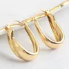 Hoop Earrings Fashion Jewelry Women Big 2023 Design Trend Romantic Geometric For Wedding Copper Findings