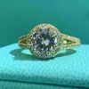 Band Rings Designer Gold Band Rings Luxury Women Big Diamond Ring Rings Wedding Wedding Jewelry Gift for Lady