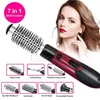 Hair Straighteners 7 In 1 One Step Hair Dryer Volumizer Air Brush Rotating Hair Blowing Dryer Hair Straightener Comb Hair Curling Iron Dryer 231120