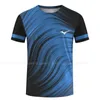 T-shirts pour hommes Badminton Tennis Series 3D Harajuku Print And Women's Sports Confortable Loose Short Sleeve Round Neck T-shirt l230419