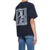 Designer de roupas de moda camisetas Hip Hop Camisetas Rhude Seal Preto Algodão Mens Verão Solto Meia Manga Redondo Pescoço Casal T-shirt Streetwear Tops Sportswear