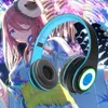 Fones de ouvido para celular Anime Nakano Miku Cosplay Fone de ouvido Bluetooth Os quíntuplos quintessenciais Fone de ouvido sem fio Fone de ouvido para jogos YQ231120