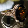 Cluster Rings 2023 Anniversary Ring For Women Trendy Wedding Jewelry Romantic Carved Design Versatile Female Finger-rings Wholesale