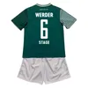 23 24 SV Werder Bremen Kids Kit Soccer Jerseys 2024 Special Edition Ducksch Bittencourt Buchanan Burke Friedl Keita Fullkrug Home