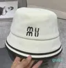 Striped Letter Cover Basin Hat Sweet Girl Shopping Show Face Small Japanese Cute Bucket Hat