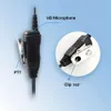 Walkie Talkie 1pc Earpiece, Radio Headset PTT Mic D-shape Security Earpiece Compatible with Baofeng UV-5R 888S UV-82 RT21