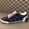 A última venda de sapato masculino de alta qualidade retro impressão de cano baixo tênis design malha pull-on luxo senhoras moda respirável sapatos casuais