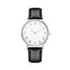 Relógios de pulso Ultra Men's Watches Minimalist Assista Feminino Presente ideal para namorada Moda Couro Número do relógio digital Relógio