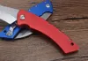 1 Stücke Hohe Qualität 132 MT Auto Taktisches Karambit Klaue Messer D2 Satin Klinge Klinge CNC 6061-T6 Aluminium Griff mit Kleinkasten