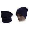 Mützen Mütze/Skull Caps Casuelle Feste Farbe warmer Hals Lätzchen für Frauen multifunktionale Fleece -Hut -Mode -Gesichtsmaske Keep und Dekoration