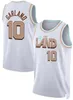 Jerseys de baloncesto de Donovan Cav Jersey Clevelands Cavalier Darius Garland Gilgous-Alexander Zion 1 Williamson City Jersey