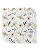 Table Napkin 4pcs Flower Green Leaf Dragonfly Square 50cm Party Wedding Decoration Cloth Kitchen Dinner Serving Napkins