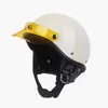 Casques de moto Casque demi-visage Motocross pour adultes Moto Bike DOT Approved Retro Man