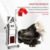 Multifunctional Diode Laser Hair Regrowth Machine 650nm Hair Thickening 5 in 1 Ozone Comb PDT Brush Scalp Massage Metabolism Promote Instrument