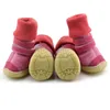 Pet Protective Shoes 4 Pcs Sets Non Slip Dog Winter Warm Snow Boots For Small Dogs Chihuahua Waterproof Anti Slip Puppy 231118