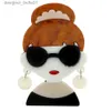 Pins Brooches Acrylic Fashion Girl Portrait Brooch Pin for Women Handmade Clothing Accessories Personality Me Too Power La Corsage GiftL231120