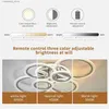 Ceiling Lights Ganeed Modern LED Ceiling 76W Lamp Remote Control Dimmable Flush Mount Interior 6 Rings Lighting for Living Dining Room Bedroom Q231120