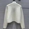 Designertröja Kvinnor Knit Pullover Female Winter Autumn Long Sleeve Sticked Loose Casure Crewneck Top S M L