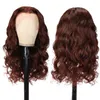 Klaiyi Body Wave #33B Reddish Brown Lace Front Wig 13x4 Human Hair Baby For Women Burgundy #99J Super Saving