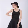 Chapéus de aba larga Jinjin.QC Marca de moda Sun feminina FELL FEDORA HAT CAPO BOWNOT CLOCHE