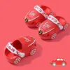 Sandals Cartoon Car Kids Sandals for Boys Summer Beach Indoor Slippers Cute Girl Shoes Home Soft Cute Children Slippers 230420