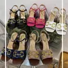 Sandalen Met Doos Voor Dames Designer Hakken Leer Dikke Hak Sandaal Feestjurk Bruiloft Mode Werk Sexy Hoge Hakken Dame Metalen Riem Gesp Grote Schoenen