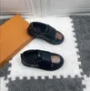 Роскошная детская обувь высокого качества для мальчиков и девочек, размер 26-35, модные детские кроссовки в полоску с вышивкой, детская кожаная повседневная обувь