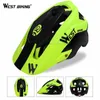 Capacos Celinos de ciclismo West Bicking Ultralight Bike Helmet Safety Sports Cycling Ventas Casco Ciclismo Mountain Road Bicycle Homens Homens Capacete P230419