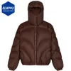 Herenjassen Mannen Puffer Streetwear Parka's met capuchon Windjack Hoge kraag Gewatteerde Hip Hop Man Parka Dikker warme jassen Y2K 231118