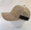 Fashion Ball Caps Dome Designer Cap Casual Hats Lattice Letter Design for Man Woman 5 Color Adjustable