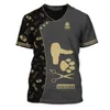 メンズTシャツ子犬グルーマーTシャツユニセックスファッションユニフォームsummer oネック服男性特大の半袖TシャツHARAJUKU TOPS 230419