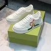 Designer-Sneakers Doppelschuhe Bedruckte geprägte Schuhe Herren Damen Trainer Tiger White Biscuit Shoe Platform Leather Sneaker