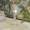 Candle Holders Glass Candlestick Holder For Table Centerpiece Minimalist Stands Decorative Candleholders Taper