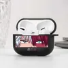 Accessoires pour écouteurs Anime My Hero Academia Coque en silicone noir souple pour Airpods Pro 2 1 3 Protection Air Pods Housse pour écouteurs Funda Coque J230420