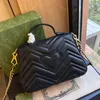 Modetaschen Die Einkaufstasche Luxurys Handtaschen Designer-Tasche Echtes Leder Luxus-Umhängetaschen Geldbörsen Geldbörsen Umhängetaschen Mar Mont-Tragetaschen Geldbörsen Designer-Frauentasche