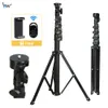 Tripodlar Işık Stand selfie tripod 1.6m maksimum yük po stüdyo ışığı tv fresnel tungsten istasyonu stüdyo tripodlar stüdyo po 230419