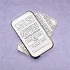 Andra konst och hantverk 20X Fin Silver Ingot Johnson Matthey 1oz .999 Bar Silver Plate No Magnetic Collection Craft Gifts Bullion