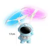 ElectricRC Animals Flying Robot Toys Children Söta med USB som laddar astronaut med LED -ljus för pojkar flickor tonåringar gåvor baby 230419