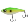 3,5 pouces 0,9 oz Jerkbait dur Suspende Swimbait No.4 Hooks triples d'eau douce d'eau de mer avec des yeux 3D pour l'abus de troute de pêche à la pêche de pêche à la pêche à la pêche à la pêche