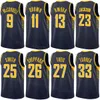 Print Basketball Men Youth Aaron Nesmith Jerseys 23 City Tyrese Haliburton 0 Myles Turner 33 Andrew Nembhard 2 TJ McConnell 9 Nwora 13 Bennedict Mathurin 00 Team sALE