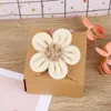 Party Decoration 5pcs Hessian Roses Burlap Flower Wedding Decor DIY Gift Packing Accessories Rustic 5BB5785