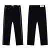 Galleri Dep Gallery Pant Black Designer Jeans Stacked Mens Jeans For Mens Gallery Dep Gallery Baggy Jeans English Stacked Jeans Close Y2K Jeans Men Winter01 303